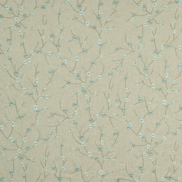 BUDDING PETALS | PLATINUM - Drapery - Fabric