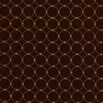 CIRCLE RINGS | ESPRESSO - Drapery - Fabric