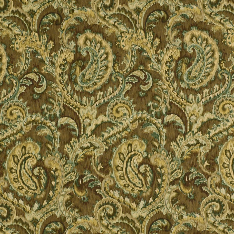 FADED SWIRLS | CHOCOLATE - Drapery - Fabric