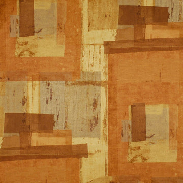 MOSAIC PLAID | CARAMEL - Drapery - Fabric