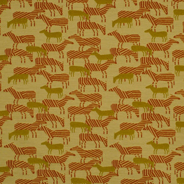 ZEBRA SAFARI | CARROT - Upholstery - Fabric