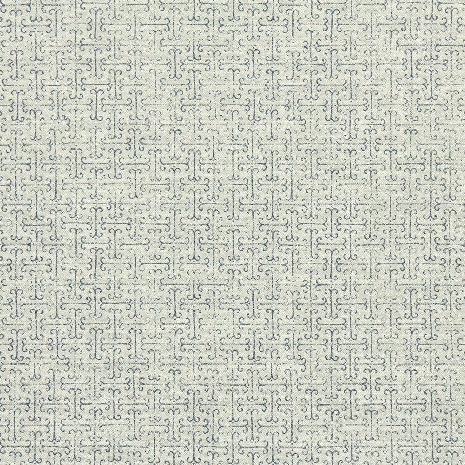 SCROLL LINES | BLUEBELL - Upholstery - Fabric