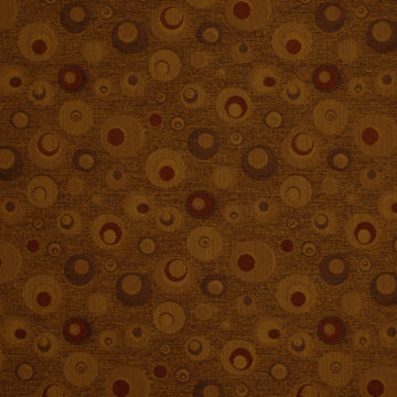 Circles Around | Cedar - Woven - Fabric