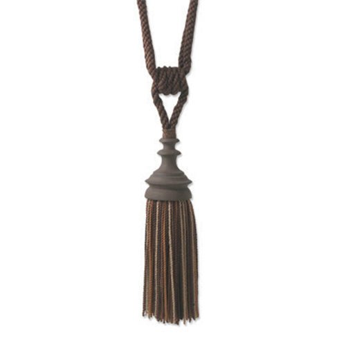 BALUSTR TIEBACK | MAHOGANY - Tassel