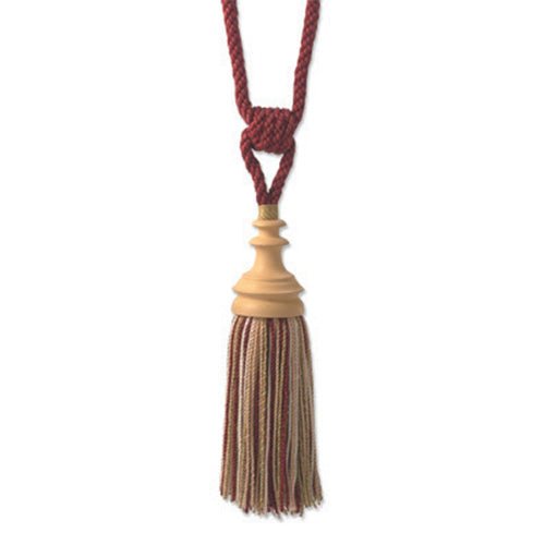 BALUSTR TIEBACK | POMEGRANATE - Tassel