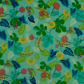 BAJA FLORAL | TURQUOISE - Drapery - Fabric