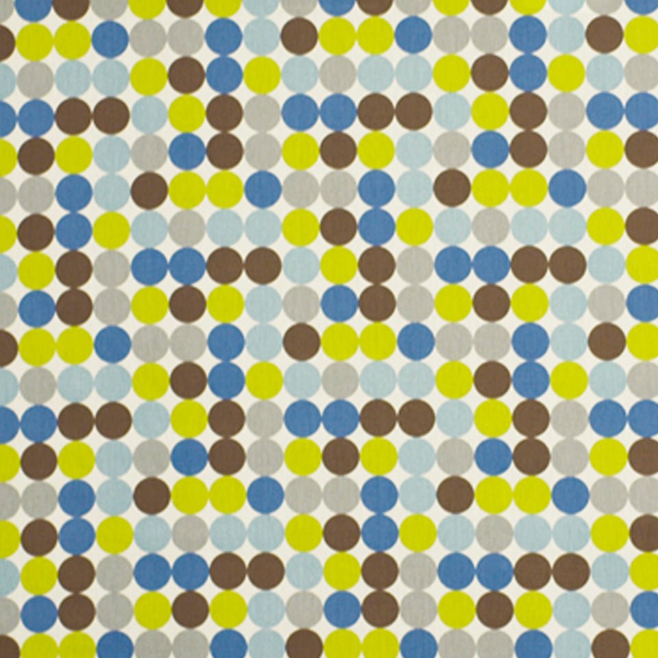 ZOO DOT | BLUE - Drapery - Fabric