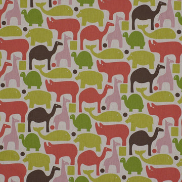 ZOO PALS | PINK - Drapery - Fabric