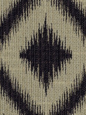 IKAT FRET | CHARCOAL - Upholstery - Fabric