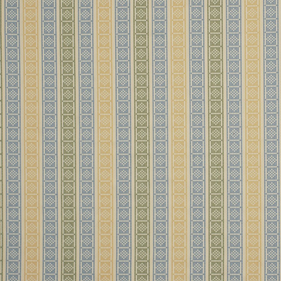 DIAMOND BLOCKS | CHAMBRAY - Upholstery - Fabric