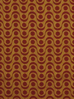 DOTS N RIBBONS | CAYENNE - Upholstery - Fabric