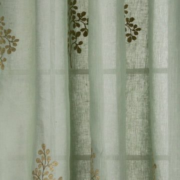 PEARL DROP | SEA - Drapery - Fabric