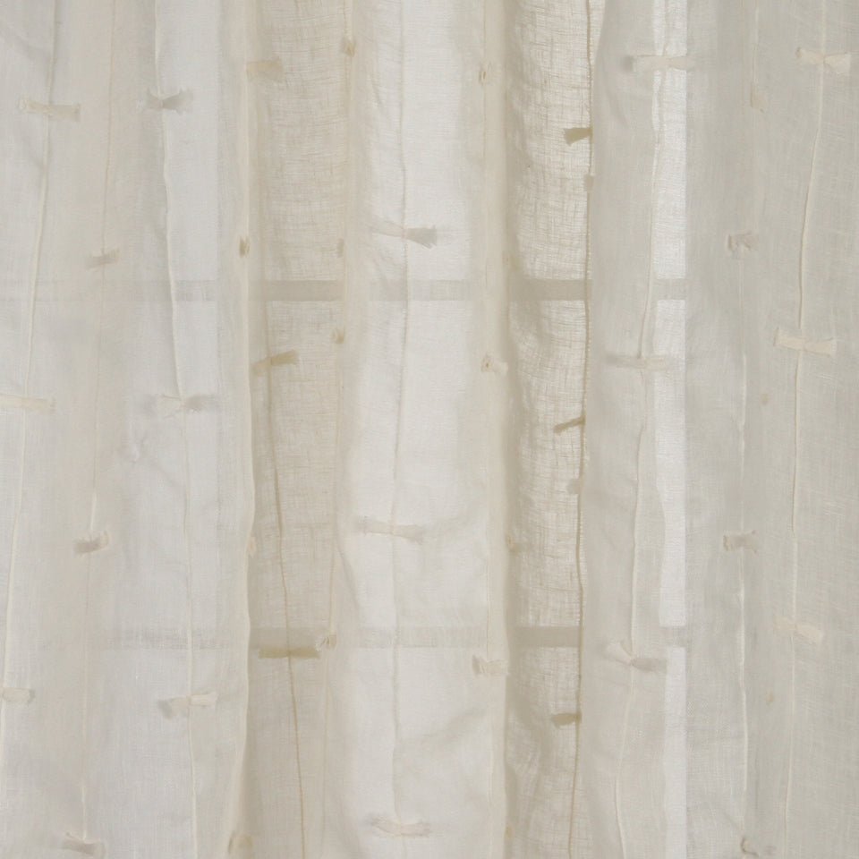 BOWS ALONG | OYSTER - Drapery - Fabric