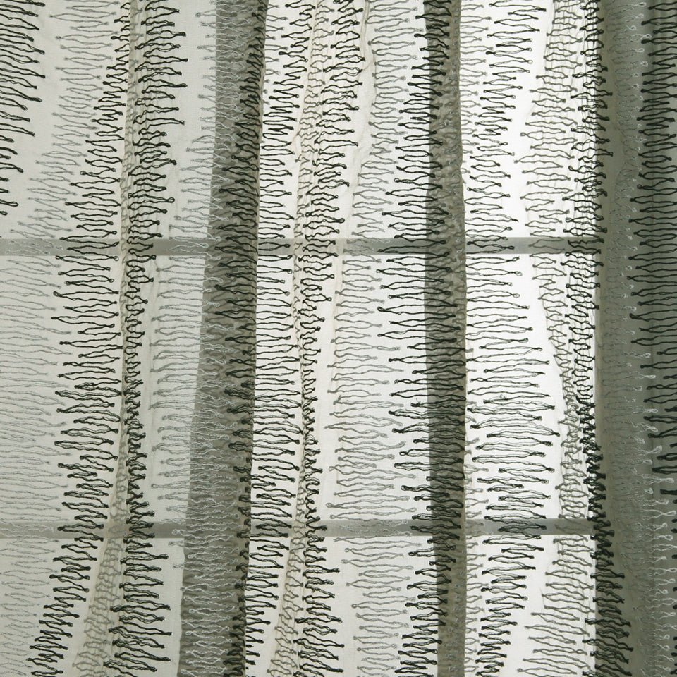 BOUREE | BLACK - Drapery - Fabric