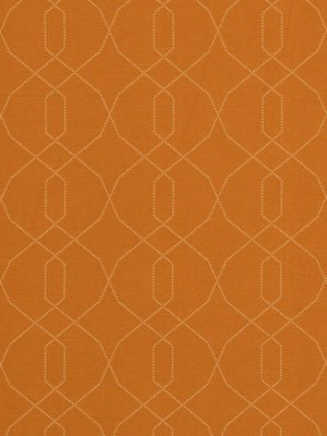Dotted Frame | Persimmon - Upholstery - Fabric