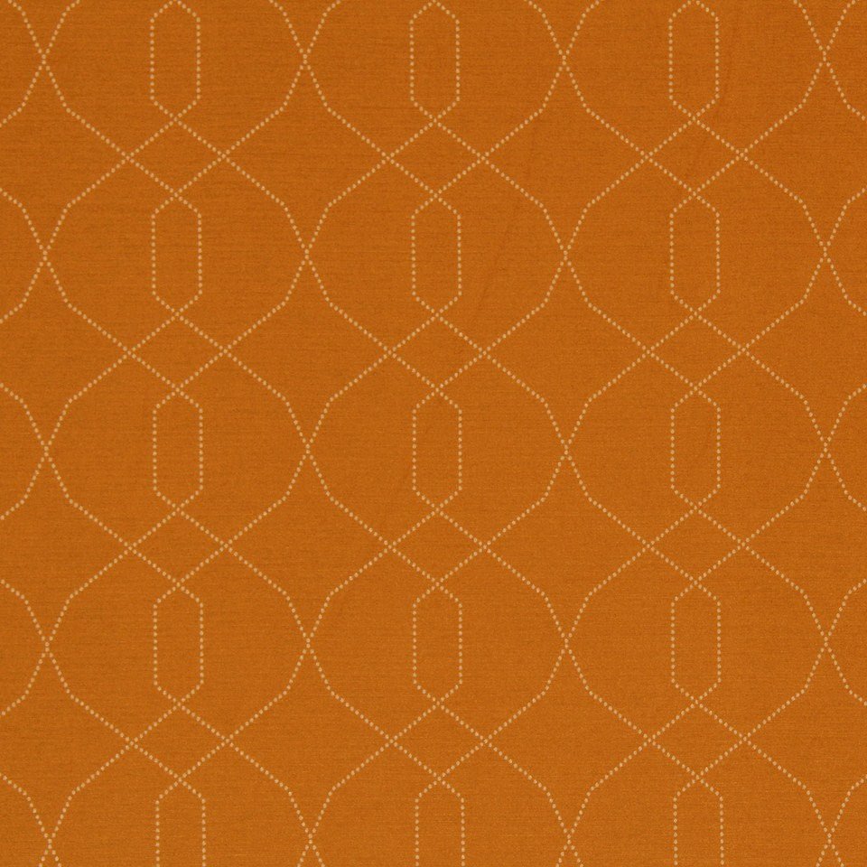 Dotted Frame | Persimmon - Upholstery - Fabric
