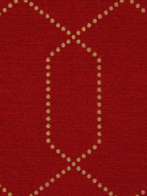 Dotted Frame | Scarlet - Upholstery - Fabric
