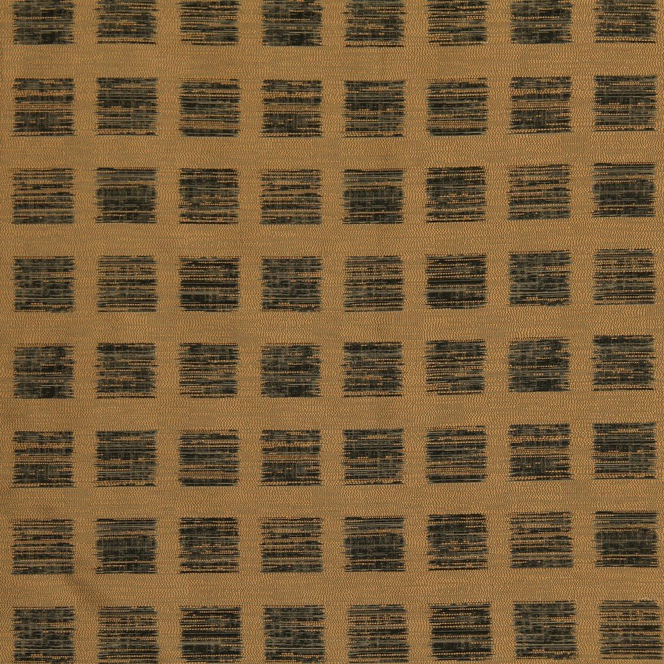 IKAT SQUARES | CAMEL - Upholstery - Fabric