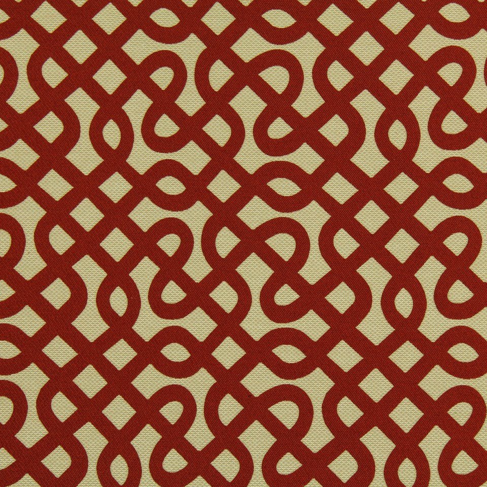 GRAPHIC MAZE | SCARLET - Upholstery - Fabric