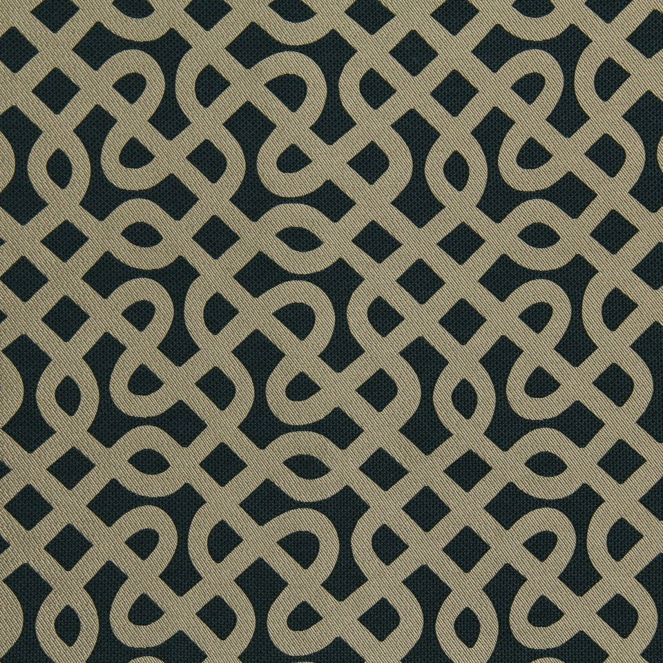 GRAPHIC MAZE | COBALT - Upholstery - Fabric