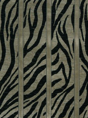 Zebra Stripe | Ebony - Upholstery - Fabric