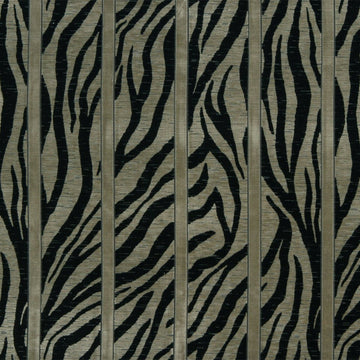 Zebra Stripe | Ebony - Upholstery - Fabric