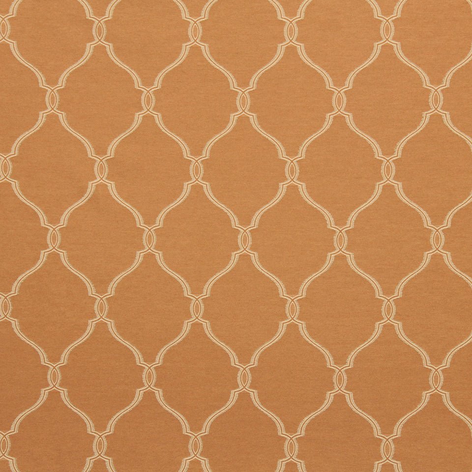 Clipped Frame | Melon - Drapery - Fabric