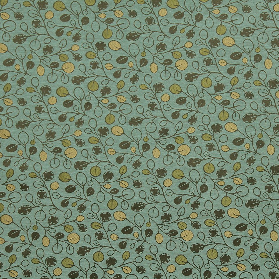 SKETCHED VINES | LAKE - Upholstery - Fabric