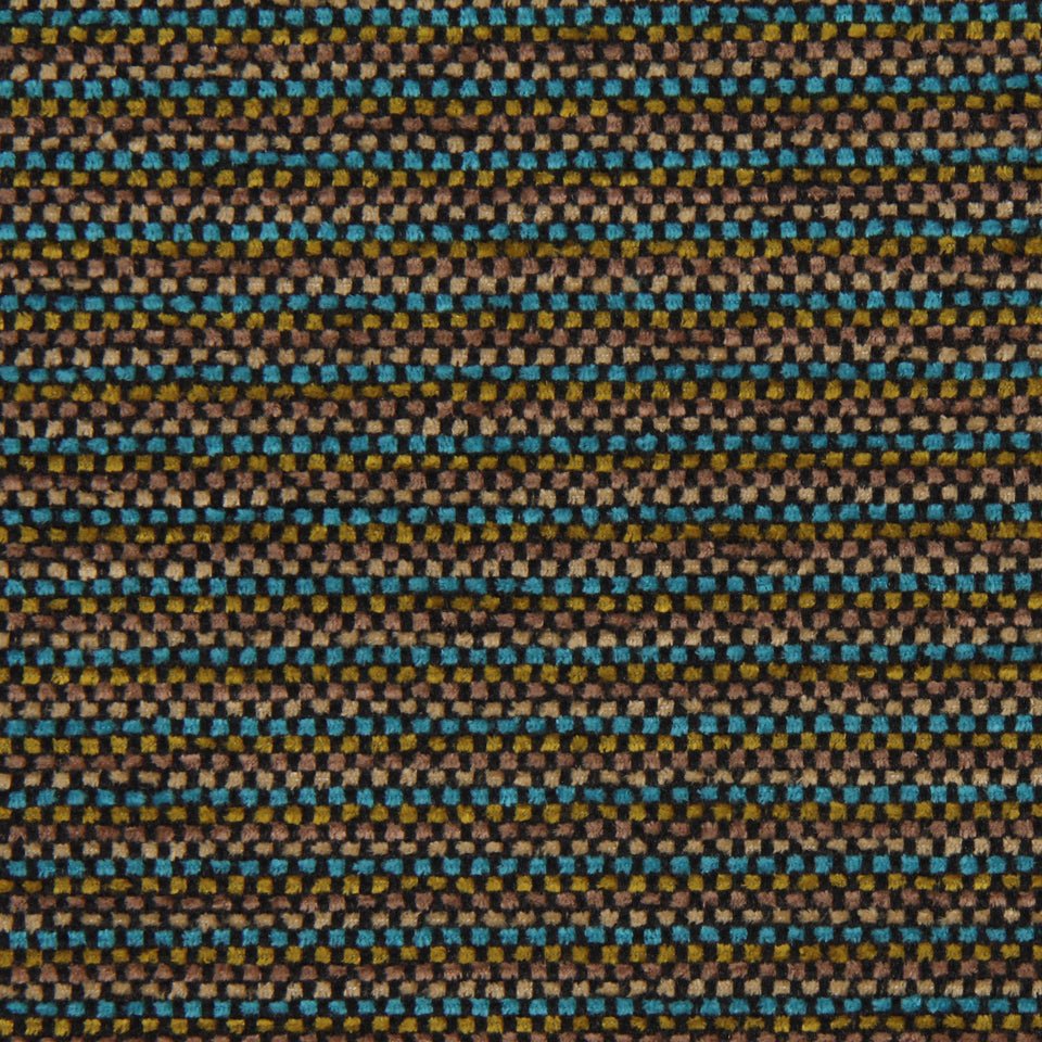 CHECKED LINES | AQUATIC - Upholstery - Fabric