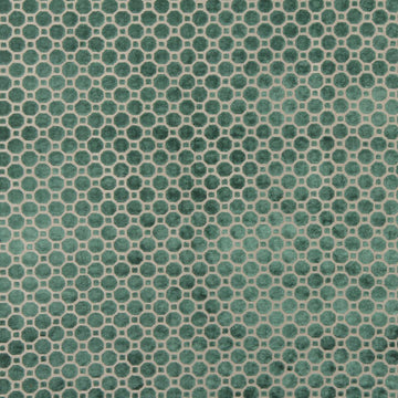 VELVET GEO | EMERALD - Upholstery - Fabric