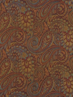 TAMIL PAISLEY | HENNA - Upholstery - Fabric