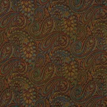 TAMIL PAISLEY | HENNA - Upholstery - Fabric