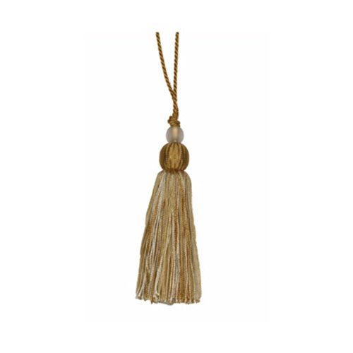BEAD KEY | PYRITE - Tassel