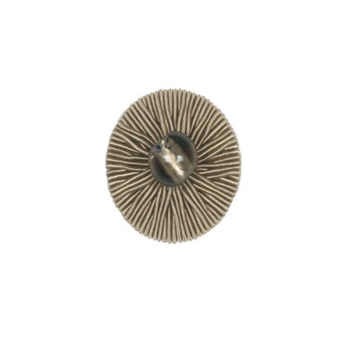 RIBBED BUTTON | STONE - Tassel