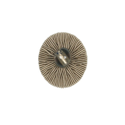 RIBBED BUTTON | STONE
