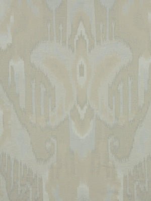 Brushed Ikat | Silver - Upholstery - Fabric