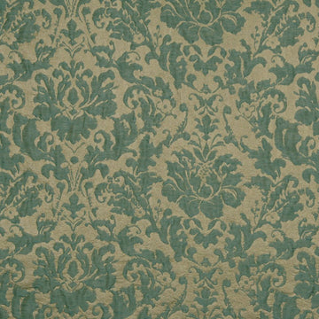 FLAME FRAME | DARK AQUA - Drapery - Fabric
