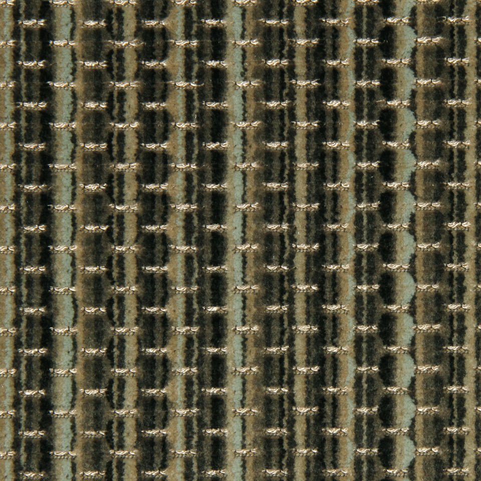 Davis Stripe | Silver - Upholstery - Fabric