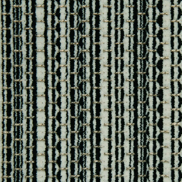 Davis Stripe | Black And White - Upholstery - Fabric