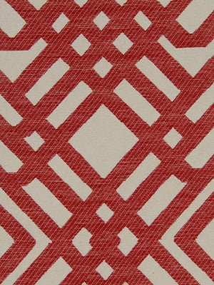LINES GALORE | RED HOT - Upholstery - Fabric