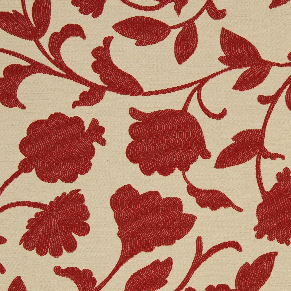 BOLD VINES | RED HOT - Upholstery - Fabric