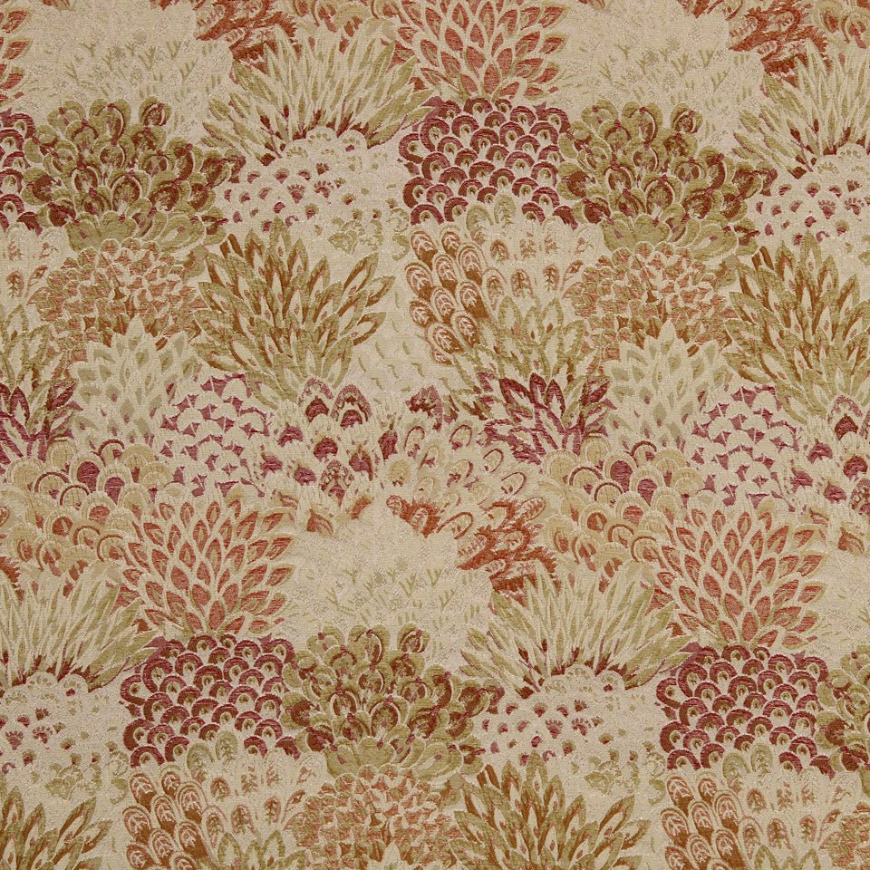 FEATHER FANS | SAFFRON - Upholstery - Fabric