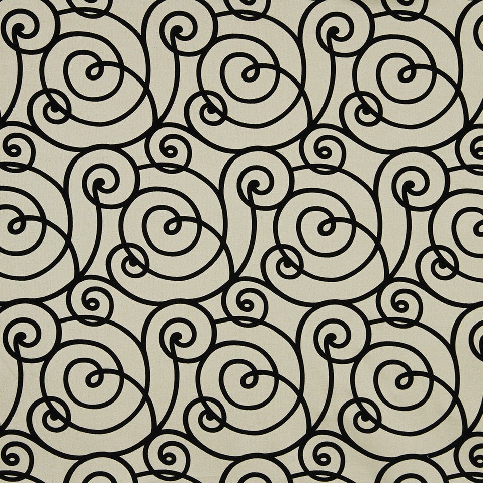 FLOCKED SCROLL | NIGHT SKY - Upholstery - Fabric