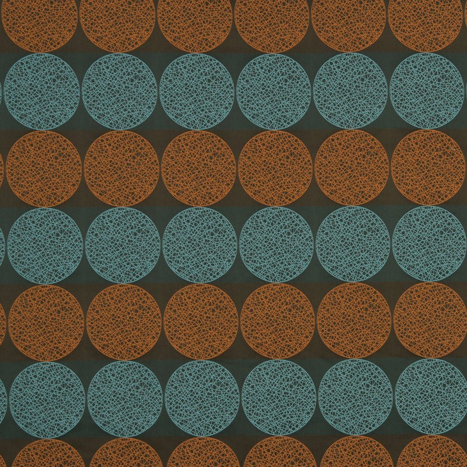 YARN ORBITS | MANDARIN - Upholstery - Fabric