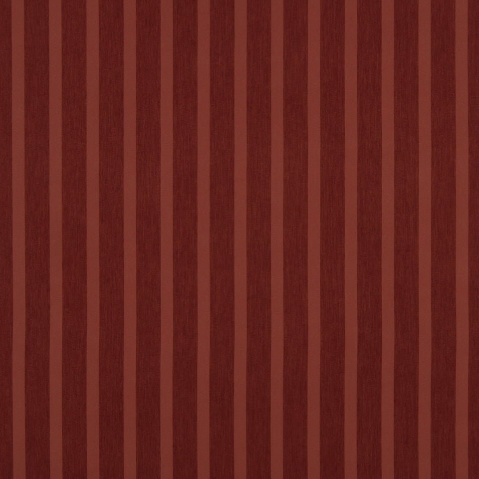 SMOOTH STRIPE | BRICK - Drapery - Fabric