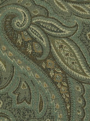 MODERN PAISLEY | ALOE - Upholstery - Fabric