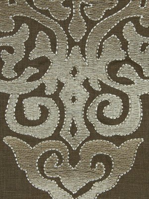 SCROLLING ART | TRUFFLE - Drapery - Fabric