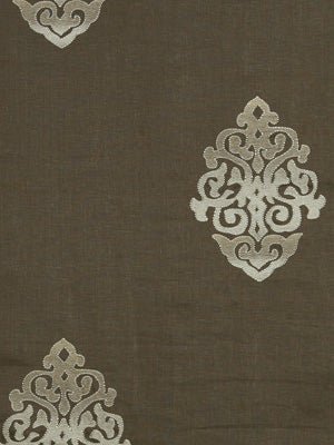 SCROLLING ART | TRUFFLE - Drapery - Fabric