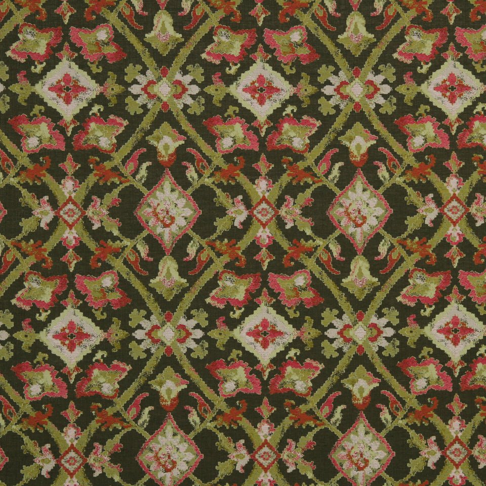 Mosaic Field | Cerise - Upholstery - Fabric