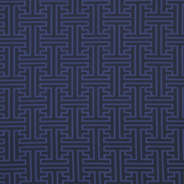 GEO DAMASK | ULTRAMARINE - Upholstery - Fabric